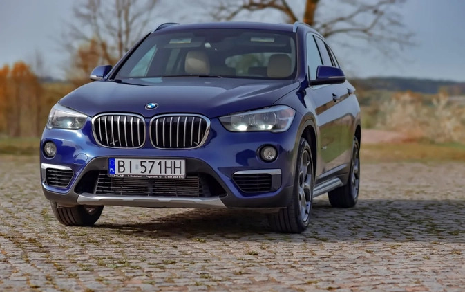 BMW X1 cena 91600 przebieg: 125000, rok produkcji 2016 z Białystok małe 596